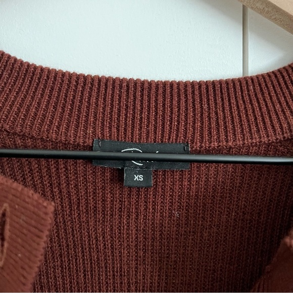 Rails Piper Cashmere Sweater in Russet - Picture 5 of 6